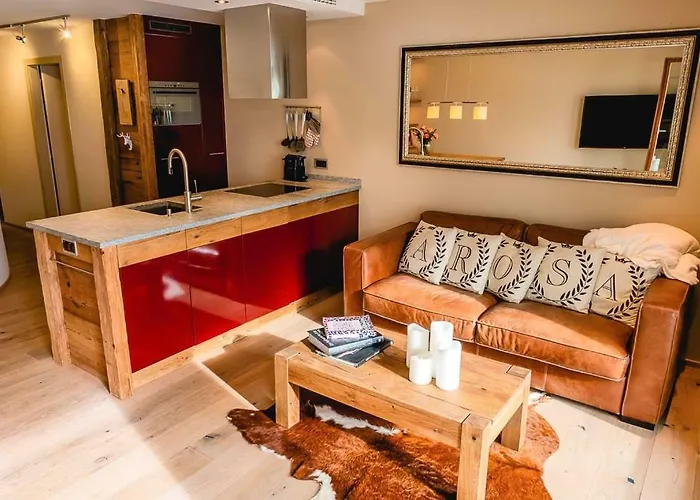 Casa Jacuzzi Lägenhet Arosa